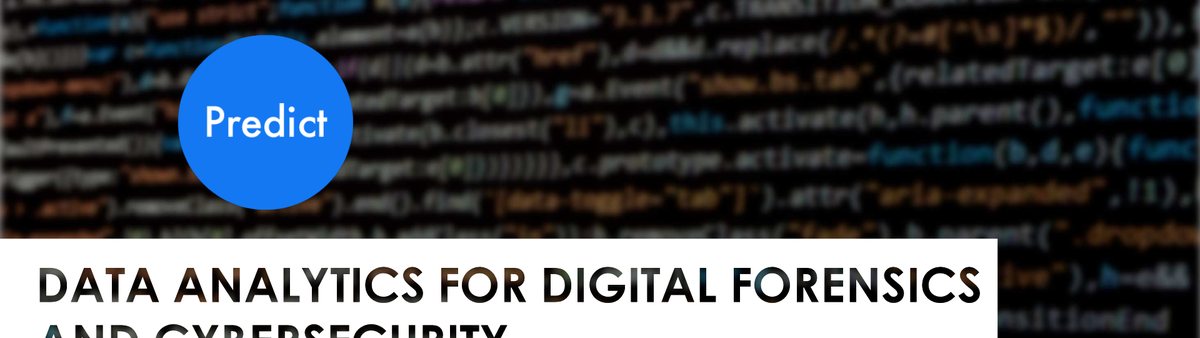 Top of the first page of Data Analytics for Digital Forensics and Cybersecurity